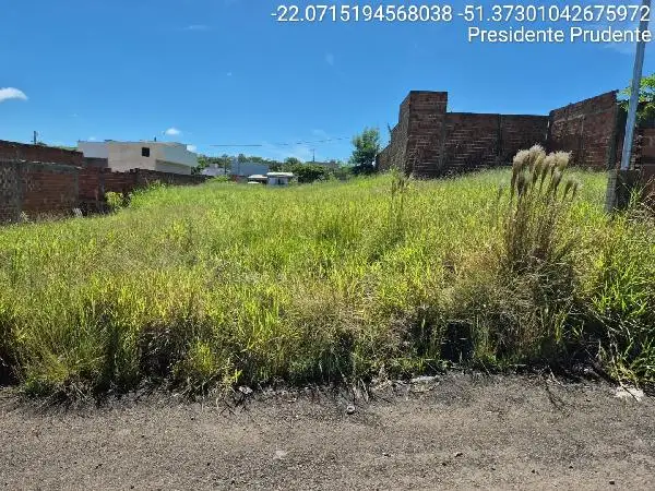 Imóvel em leilão - RUA ADEVAIR RIZO MAZINE, N. SN, LT 05 QD Y, RESIDENCIAL ALTA VISTA I, PRESIDENTE PRUDENTE, SP