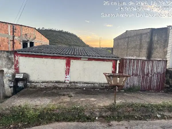 Imóvel em leilão - QUADRA 185, N. SN, RUA 10 LT 04, CENTRO, SANTO ANTONIO DO DESCOBERTO, GO