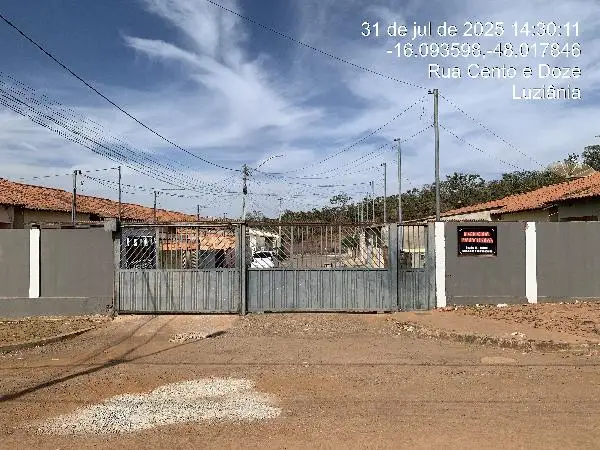 Imóvel em leilão - QUADRA 141, N. SN, CS 08, LT 09, PACAEMBU, VALPARAISO DE GOIAS, GO
