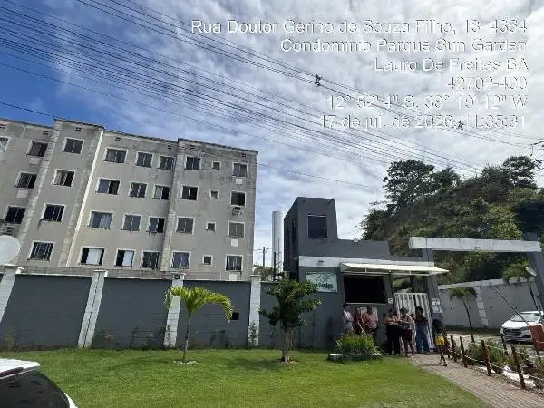 Imóvel em leilão - RUA DOUTOR GERINO DE SOUZA FILHO, N. 5197, Apto 206, BL 06 VG 204, CAJI, LAURO DE FREITAS, BA