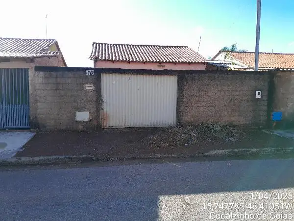 Imóvel em leilão - RUA VI, N. SN, QD 26, LT 22, LOT GIRASSOL RESIDEN, COCALZINHO DE GOIAS, GO