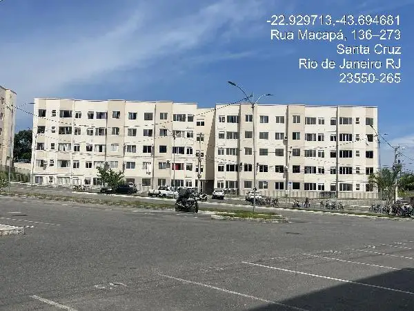 Imóvel em leilão - RUA MACAPA, N. 273, Apto 104, BL 03, SANTA CRUZ, RIO DE JANEIRO, RJ