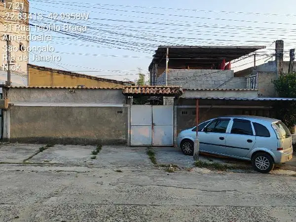 Imóvel em leilão - RUA TEOFILO BRAGA, N. 464, CS 03, AMENDOEIRA, SAO GONCALO, RJ