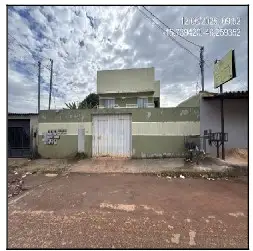 Imóvel em leilão - QUADRA QUADRA 61, N. SN, Apto 102, LOTE14 QUADRA 61 TERREO, JARDIM PEROLA DA BARRAGEM II, AGUAS LINDAS DE GOIAS, GO
