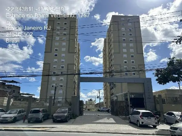 Imóvel em leilão - ESTRADA DO BARRO VERMELHO, N. 1757, Apto 105, BL 02, COLEGIO, RIO DE JANEIRO, RJ