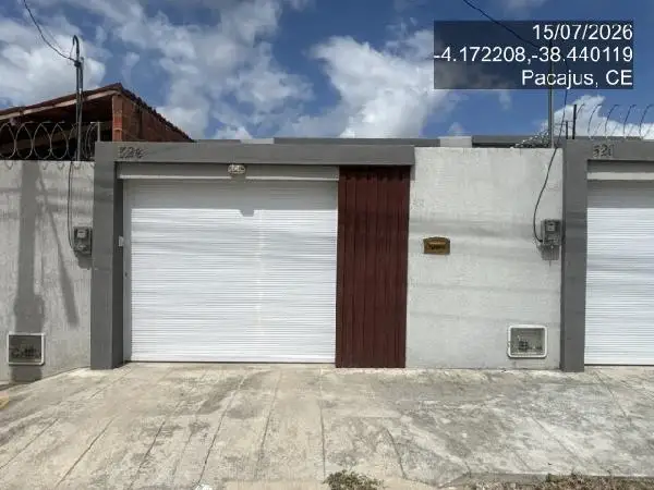 Imóvel em leilão - RUA JOSE FRANCISCO DE AZEVEDO RUA 1, N. 526, TERRENO 5A PARTE LT 4 E 5 QD 5, CROATA II, PACAJUS, CE