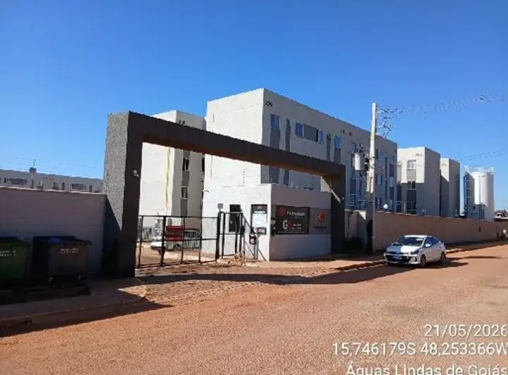 Apartamento em leilão em Águas Lindas de Goiás