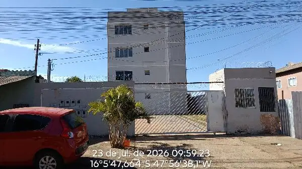 Leilão Extrajudicial de Apartamento em Cidade Ocidental - Quadra 18, N. Sn, Apto 102, Rua 02 Lt 10 Pav 01, Parque Nova Friburgo
