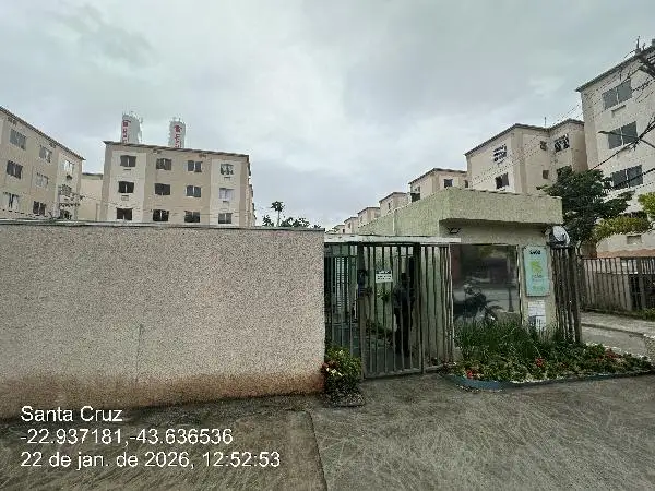 Imóvel em leilão - ESTRADA DE SANTA EUGENIA, N. 2400, Apto 101, BL 06, SANTA CRUZ, RIO DE JANEIRO, RJ