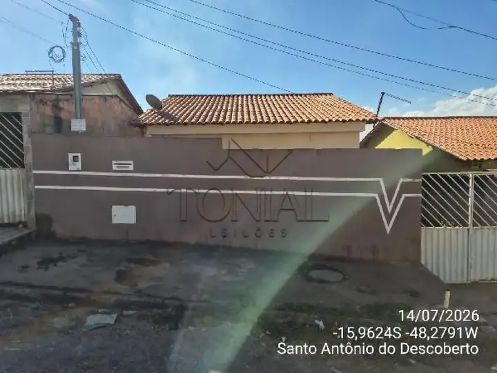 Casa em leilão em Santo Antônio do Descoberto