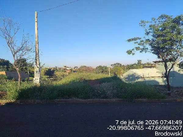 Terreno em leilão em Brodowski