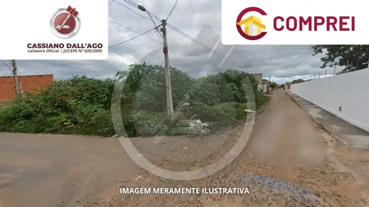 Terreno em leilão em Juazeiro do Norte
