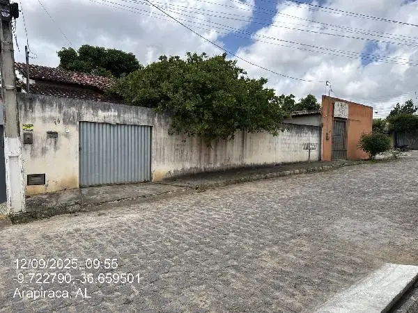 Imóvel em leilão - RUA PEDRO GALDINO DOS SANTOS, N. 19, LT 01 QD F, MASSARANDUBA, ARAPIRACA, AL