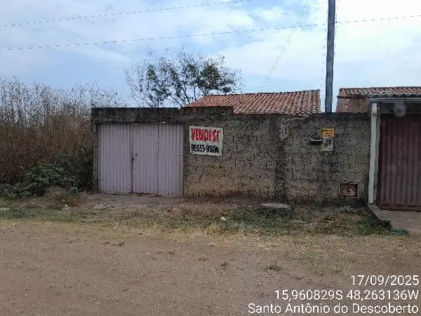 Imóvel em leilão - QUADRA 25, N. SN, LT 05B RUA 08., JARDIM DE ALA, SANTO ANTONIO DO DESCOBERTO, GO