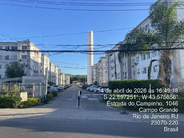 Imóvel em leilão - ESTRADA DO CAMPINHO, N. 1005, Apto 204, BL04, CAMPO GRANDE, RIO DE JANEIRO, RJ