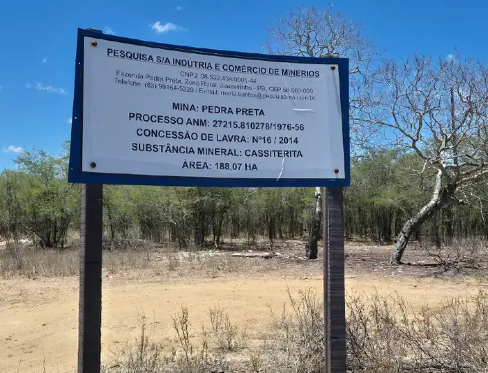 Juazeirinho/PB - Fazenda "Pedras Pretas", 285,75 hectares.
