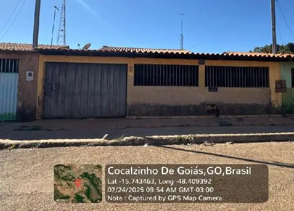 Imóvel em leilão - RUA VI, N. SN, QD 15, LT 38, LOT GIRASSOL, COCALZINHO DE GOIAS, GO