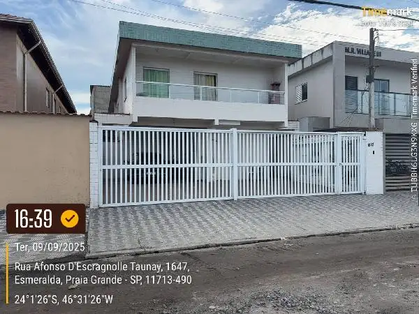Imóvel em leilão - RUA AFONSO DESCRAGNOLLE TAUNAY, N. 1685, CS 01, ESMERALDA, PRAIA GRANDE, SP