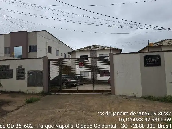 Imóvel em leilão - QUADRA 79, N. SN, Apto 203, LT 03, RUA 33, RUA 34, VG 203, PARQUE NAPOLIS B, CIDADE OCIDENTAL, GO