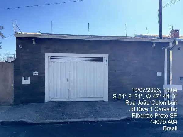 Imóvel em leilão - RUA JOAO COLOMBARI, N. 219, LT 8 QD 7, JARDIM PEDRA BRANCA, RIBEIRAO PRETO, SP