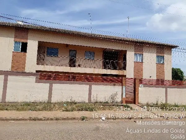 Imóvel em leilão - QUADRA 5 RUA 3, N. SN, Apto 101, PAV TERREO VG 01 LT 1A, MANSOES CAMARGO, AGUAS LINDAS DE GOIAS, GO