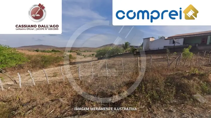 Terreno, localizado no Sítio Forquilha - Área K Parcela 02, com área de 12,133 hectares, Zona Rural de Caririaçu/CE