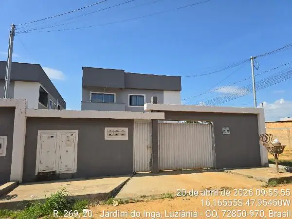 Imóvel em leilão - RUA 269,N. SN APTO. 03 QUADRA 542 LT 20, PARQUE ESTRELA DALVA X - CEP: 72856-542, LUZIANIA - GOIAS