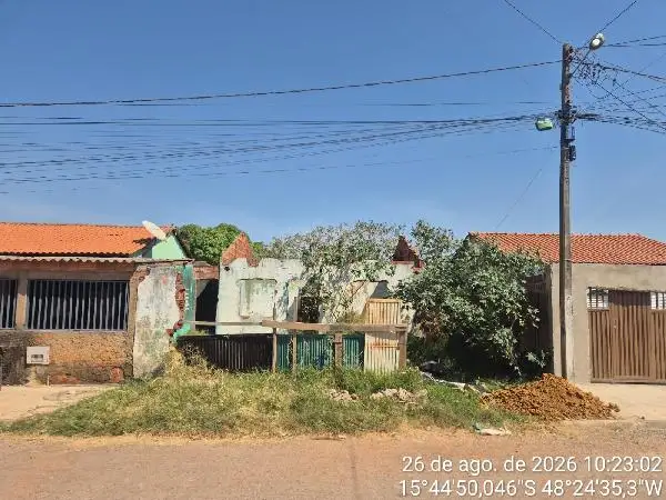 Leilão Extrajudicial de Casa em Cocalzinho de Goiás - Rua V, N. Sn, Lt 08 Qd 26, Lot Girassol Res, Cocalzinho de Goias, Go