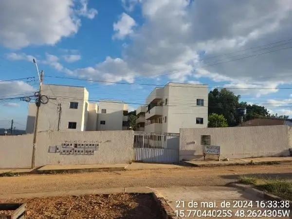 Imóvel em leilão - AVENIDA D, N. SN, Apto 302, BL A, QD 39, CH 835, CHACARAS QUEDAS DO DESCOBERTO, AGUAS LINDAS DE GOIAS, GO