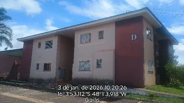 Imóvel em leilão - RUA PARAIBA, N. SN, Apto 102,  BLD CH01 QD25 GBC, CH ANHANGUERA GB C, VALPARAISO DE GOIAS, GO