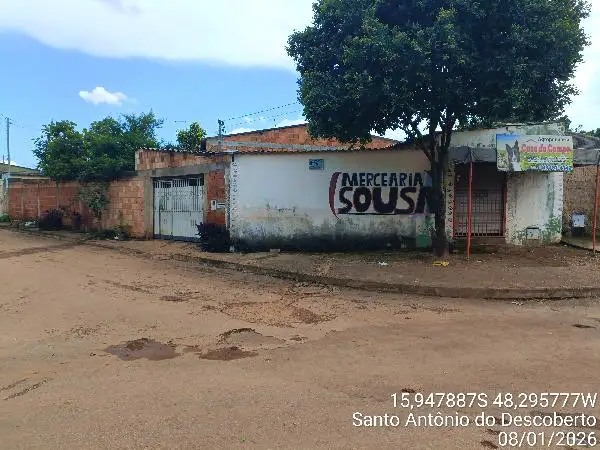 Imóvel em leilão - QUADRA 6, N. SN, LT15A RUA 02, JARDIM ANA BEATRIZ I, SANTO ANTONIO DO DESCOBERTO, GO