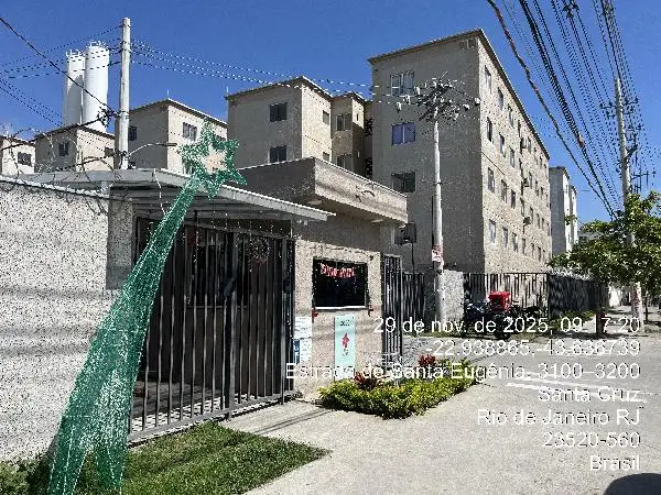 Imóvel em leilão - ESTRADA DE SANTA EUGENIA, N. 3000, Apto 103, BL 11, SANTA CRUZ, RIO DE JANEIRO, RJ