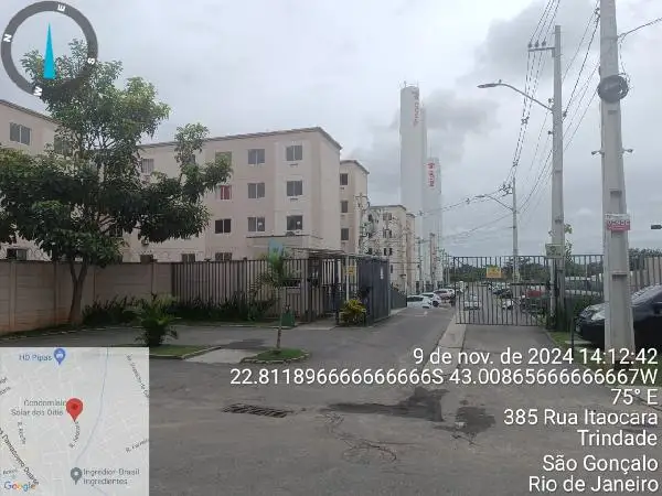 Imóvel em leilão - RUA ITAOCARA, N. 0, Apto 403, BL 10, TRINDADE, SAO GONCALO, RJ