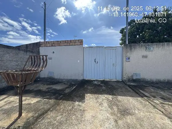 Imóvel em leilão - QUADRA C 6, N. SN, LT 01 CS 01, CIDADE JARDIM MARILIA, LUZIANIA, GO