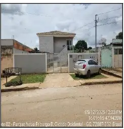 Imóvel em leilão - QUADRA 22, N. SN, Apto 102, LT 29 TERREO RUA 4, PARQUE NOVA FRIBURGO B, CIDADE OCIDENTAL, GO