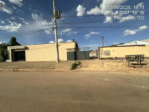 Imóvel em leilão - QUADRA 2, N. SN, LT 24, CS B, RUA 08, SETOR SUL, PLANALTINA, GO