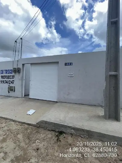 Imóvel em leilão - RUA M, N. 166-G, QD 01 LT 01, VERTENTE, HORIZONTE, CE