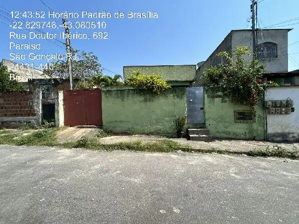 Imóvel em leilão - RUA DOUTOR IBERICO, N. 697,, PARAISO, SAO GONCALO, RJ