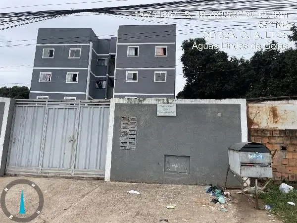 Imóvel em leilão - QUADRA 32 CONJUNTO A, N. SN, Apto 102, LT 27A SETOR 02, PARQUE DA BARRAGEM SETOR 02, AGUAS LINDAS DE GOIAS, GO