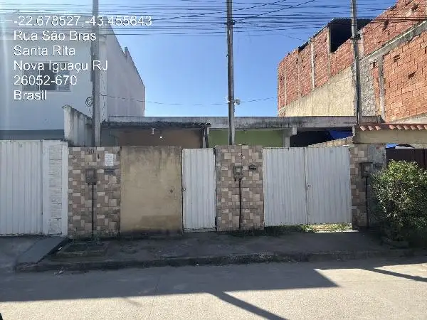 Imóvel em leilão - RUA TRES,N. 80 CS 01, LT 08, QD G, PARQUE BOA VISTA - CEP: 26050-279, NOVA IGUACU - RIO DE JANEIRO
