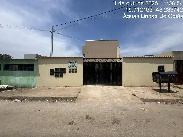 Imóvel em leilão - QUADRA 24, N. SN, Apto 202, LT 18 RUA FRANÇA, JARDIM BRASILIA II, AGUAS LINDAS DE GOIAS, GO