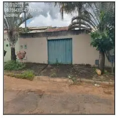 Imóvel em leilão - QUADRA 03, N. SN, CS 01 LT OP GB 01 RUA 13, PARQUE ALVORADA I, LUZIANIA, GO