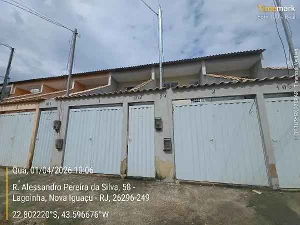 Imóvel em leilão - RUA  ALESSANDRO PEREIRA DA SILVA, N. 79, Apto 101, LT 08 QD D, CABUCU, NOVA IGUACU, RJ