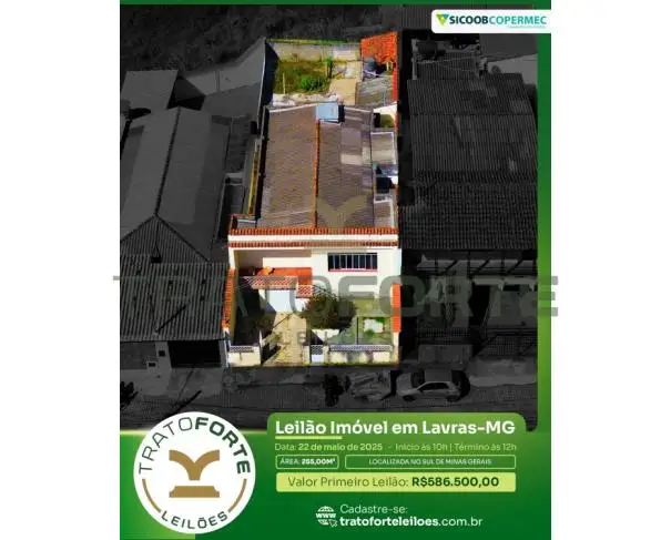 Residenciais em leilão em Lavras