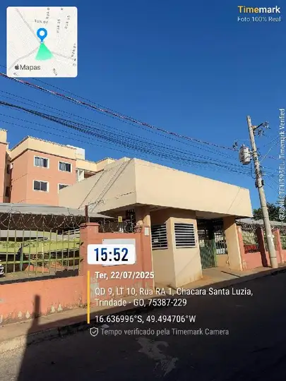 Imóvel em leilão - RUA RA-01, N. SN, Apto 403, TORRE 03, LT 10, QD 9-A,GARAGEM 43, CHACARAS SANTA LUZIA, TRINDADE, GO