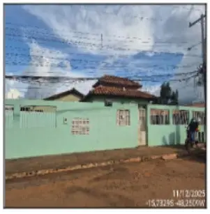 Imóvel em leilão - Q B LOTE 08 CASA, N. 02,, CHACARAS COIMBRA, AGUAS LINDAS DE GOIAS, GO