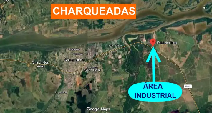Terreno em leilão em Charqueadas