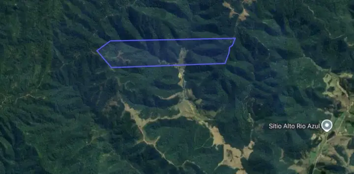 TERRENO RURAL COM 1.091.846,23 M² SITUADO EM RIO AZUL, MUNICÍPIO DE RIO DO CAMPO/SC
