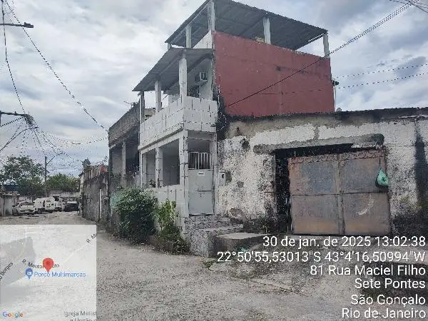 Imóvel em leilão - RUA ALFREDO CINTRA, N. 70, CASA01,, PITA, SAO GONCALO, RJ