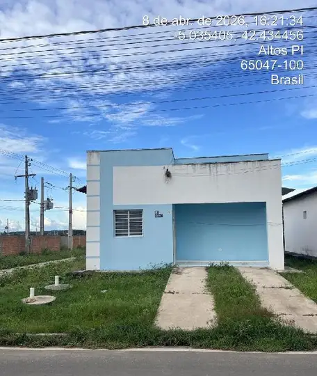 Imóvel em leilão - RUA XXI, N. 497, LT 01 QD R, S SEBASTIAO, ALTOS, PI